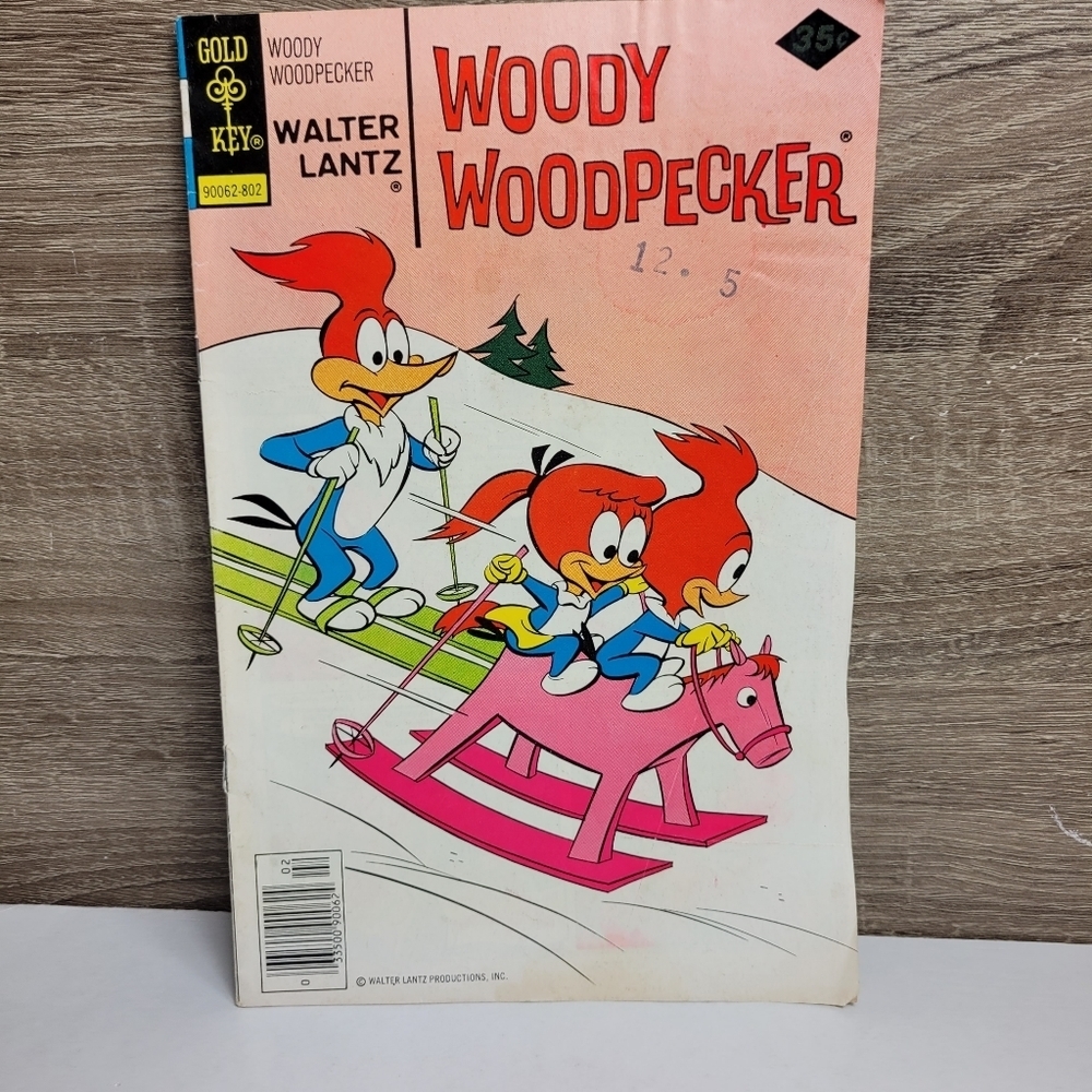 Woody Woodpecker #163 Gold Key - Comics Book 1978